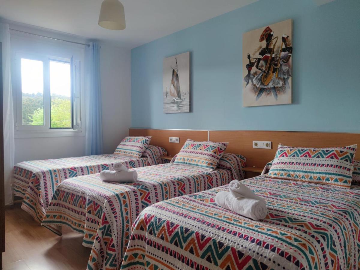 Apartamentos Turisticos Lemos O Pedrouzo Ngoại thất bức ảnh